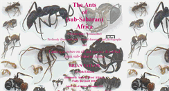 Desktop Screenshot of antsofafrica.org